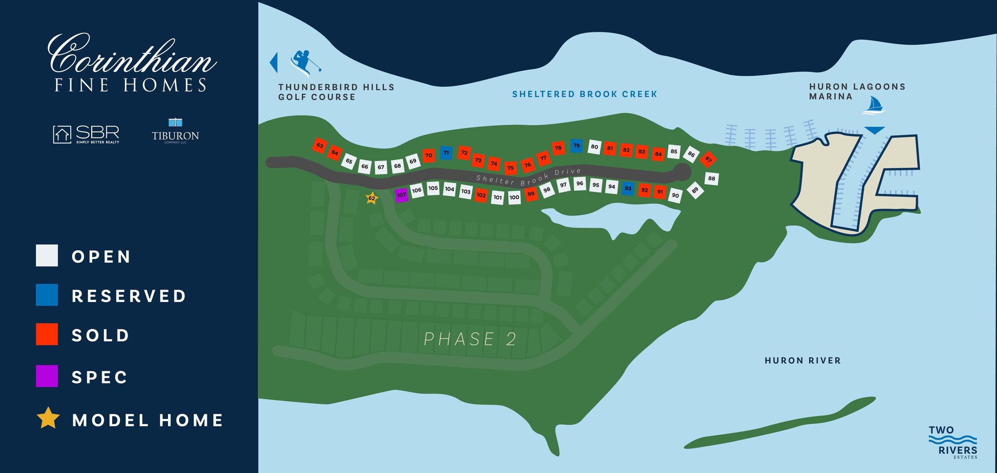 Two Rivers Site Map